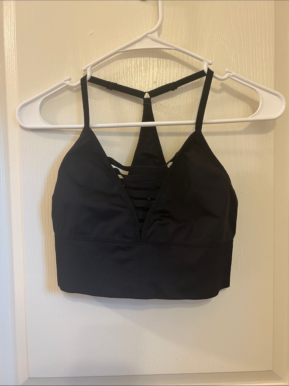 Betsey Johnson Black Strappy Bralette